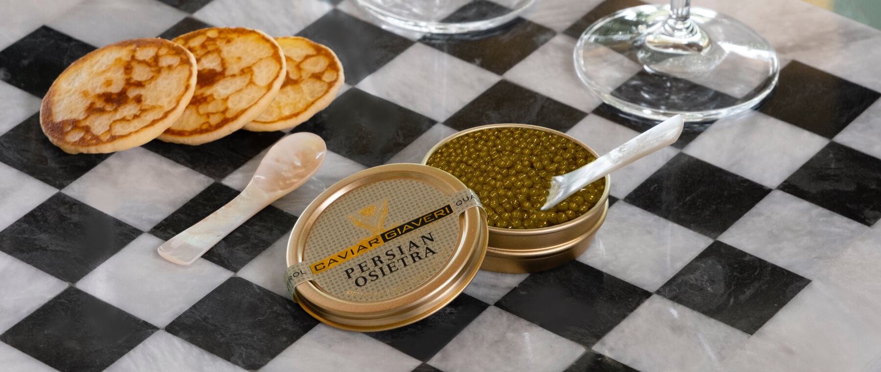 Caviale Persian Osietra - Caviar Giaveri