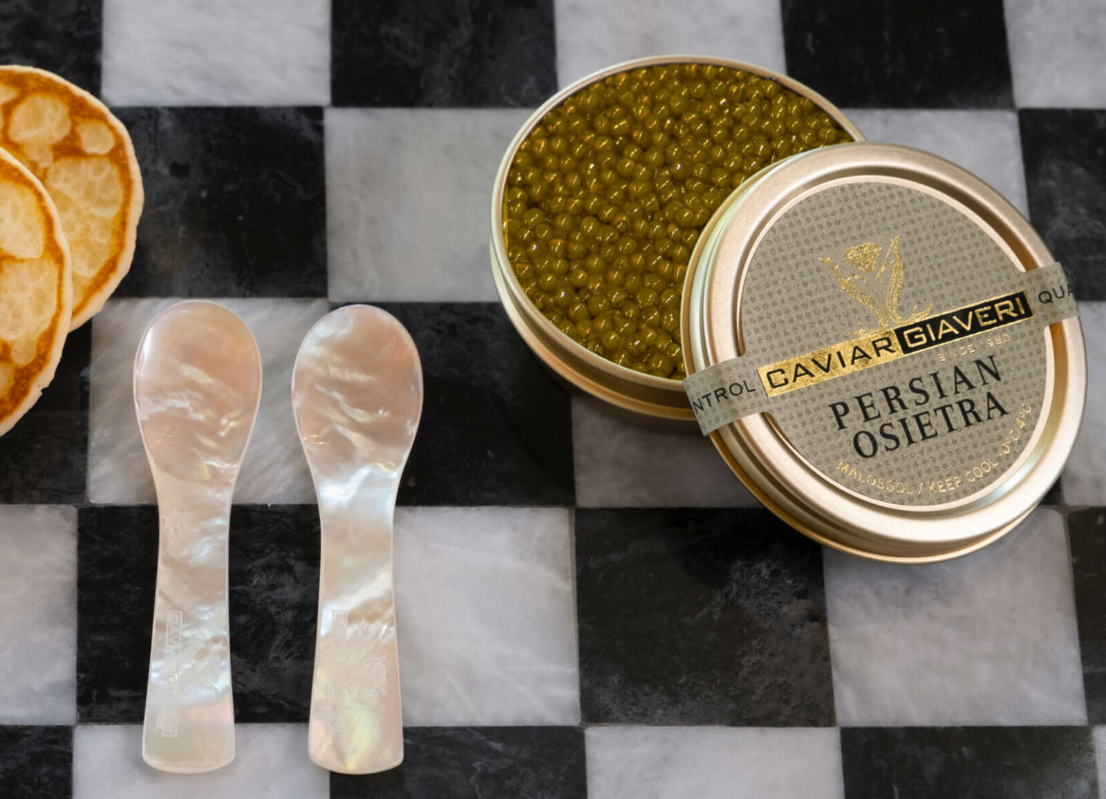 Caviale Persian Osietra - Caviar Giaveri